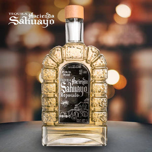 Tequila Hacienda Sahuayo Reposado Ed Puerta 1000 ml 100% Agave