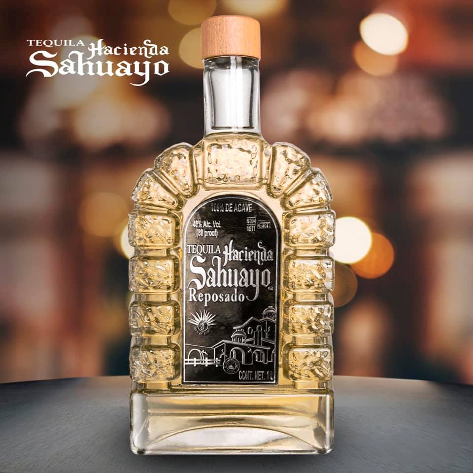 Tequila Hacienda Sahuayo Reposado Ed Puerta 1000 ml 100% Agave