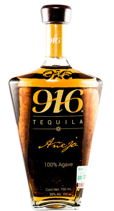 Tequila 916 Añejo 100% Agave - 750ml