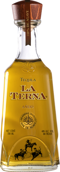 Tequila LA TERNA añejo 100% Agave - 750ml