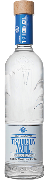 Tequila Tradición Azul Blanco 100% Agave- 750ml