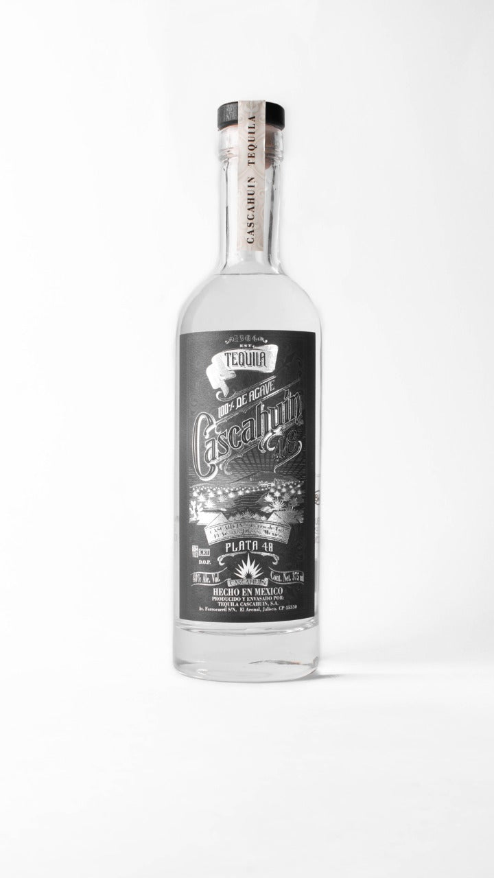 Tequila Cascahuin Plata 48 375ml