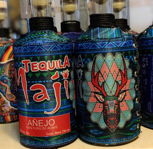 Tequila Maji Añejo 100% Agave - 750ml FORRADA