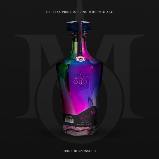 Tequila MUNDO DE ORO PLATA SUAVE PRIDE 100% Agave- 750ml