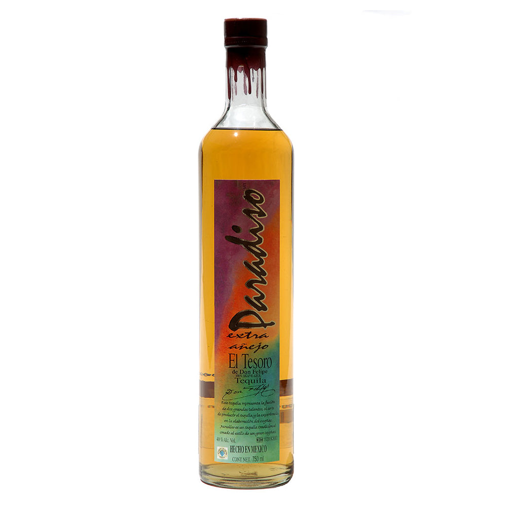 Tequila El Tesoro de Don Felipe Extra Añejo Paradiso 100 Agave 750m