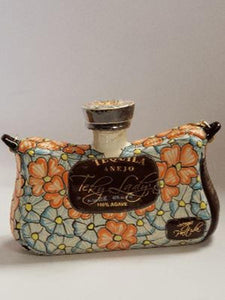 Tequila TEKYLADYS Añejo 100% Agave - 375 ml Edición Bolso Cerámica