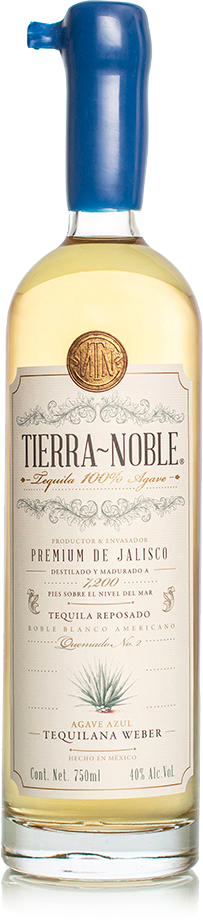 Tequila Tierra Noble Reposado 100% Agave - 750ml