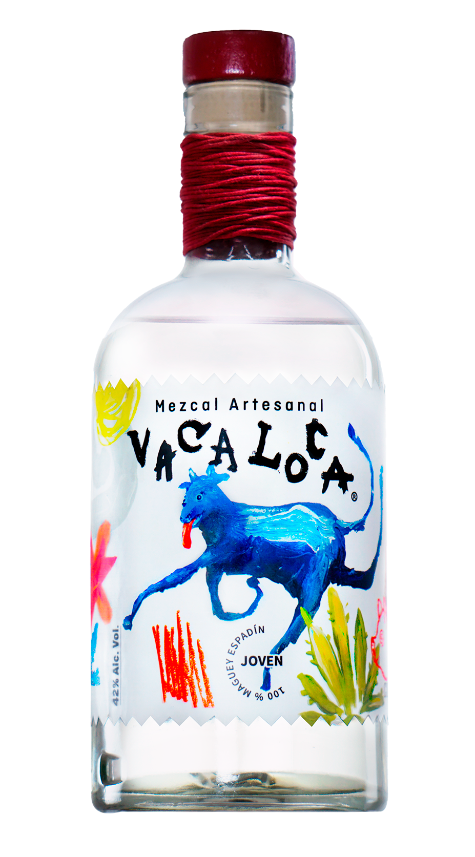 MEZCAL LA VACA LOCA 100% Agave espadín 750ml – El Búho Tequilas