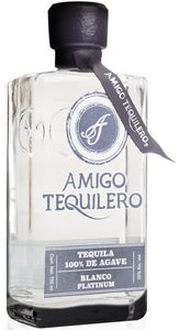 Tequila Amigo Tequilero Blanco Platinum 100% Agave - 750ml
