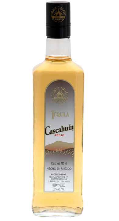 Tequila Cascahuin Añejo 100% Agave - 750ml