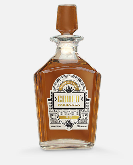 Tequila Chula Parranda Añejo 100% Agave - 750ml