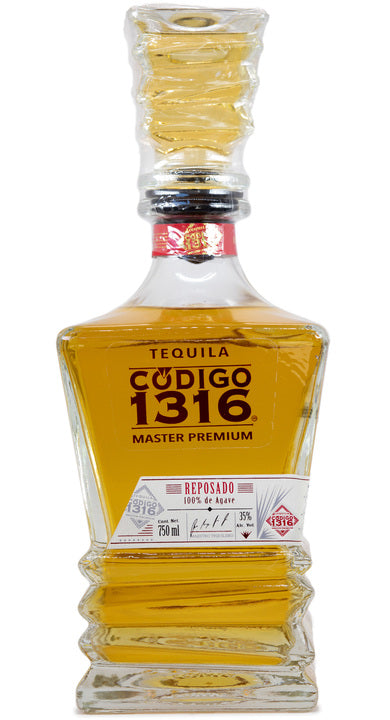 Tequila Codigo 1316 Reposado 100% Agave - 750ml