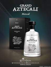 Mezcal Aztecali añejo CRISTALINO 100% Agave Azul - 750ml