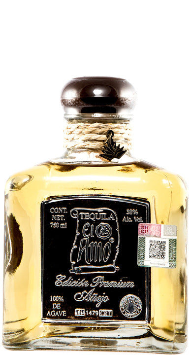 Tequila El Amo Premium Añejo 100% Agave - 750ml