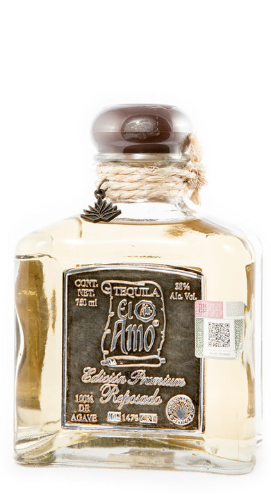 Tequila El Amo Premium Reposado 100% Agave - 750ml