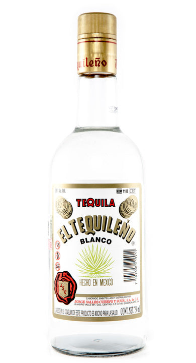 Tequila El Tequileño Blanco (Mixto) 1L