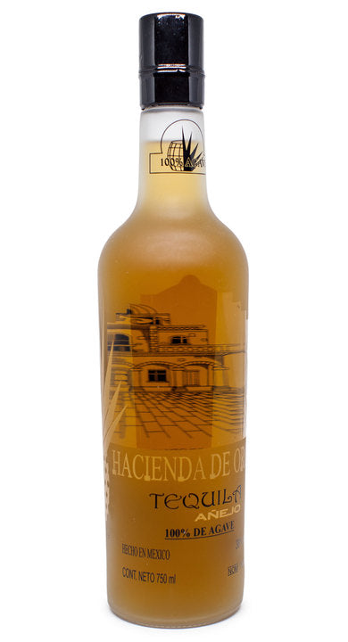 Tequila Hacienda de Oro añejo 100% Agave - 750ml