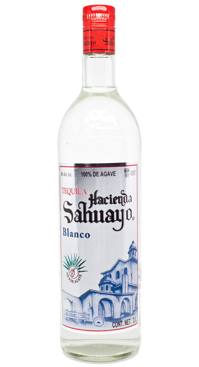 Tequila Hacienda Sahuayo blanco 750 ml 100% Agave