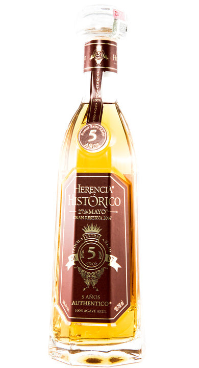 Tequila Herencia Histórico 5 Años Extra Añejo 100% Agave - 750ml