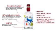 Cargar imagen en el visor de la galería, MEZCAL LA VACA LOCA 100% Agave espadín - 250ml
