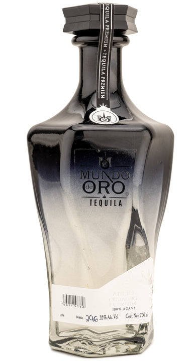 Tequila MUNDO DE ORO Añejo Cristalino 100% Agave- 750ml