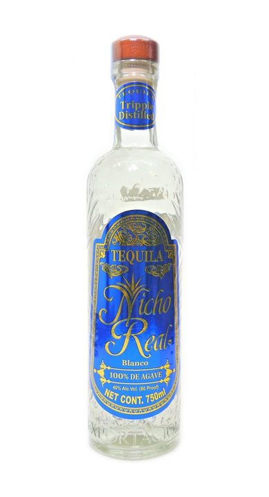 Tequila Nicho Real Blanco 100% Agave - 750ml