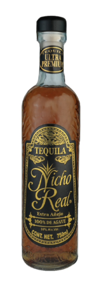 Tequila Nicho Real Extra Añejo Premium 100% Agave - 750ml – El Búho ...