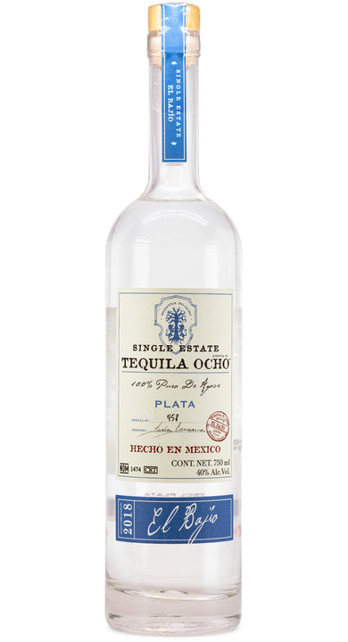 Tequila Ocho Blanco 100% Agave - 750ml