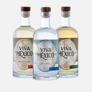 Tequila Viva México Blanco Ed Retro 100% Agave - 700ml