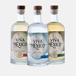 Tequila Viva México Añejo Ed Retro 100% Agave - 700ml