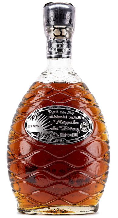 Tequila Regalo de Dios Extra Añejo 100% Agave - 750ml