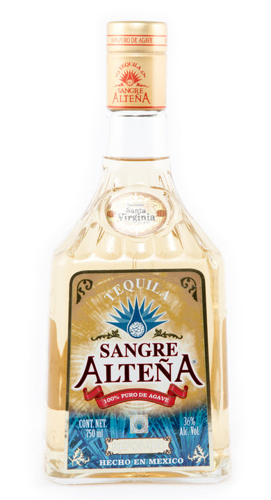 Tequila Sangre Alteña Reposado 100% Agave - 750ml