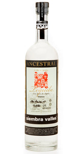 Tequila SIEMBRA VALLES ANCESTRAL BLANCO 100% Agave - 750ml  LOTE 4  o    LOTE 5