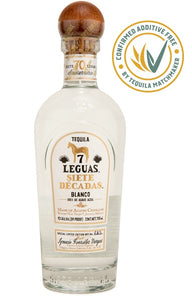 Tequila 7 Leguas 7 Décadas 100% Agave - 700ml  AGAVES CRIOLLOS
