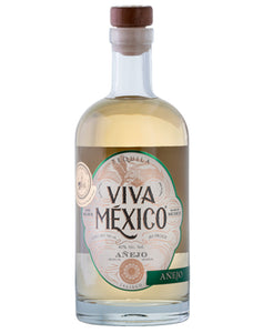Tequila Viva México Añejo Ed Retro 100% Agave - 700ml