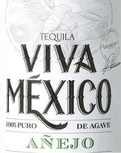 Cargar imagen en el visor de la galería, Tequila Viva México Añejo Ed Retro 100% Agave - 700ml
