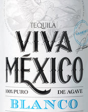 Cargar imagen en el visor de la galería, Tequila Viva México Blanco Ed Retro 100% Agave - 700ml
