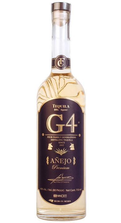 Tequila G4 Añejo 100% Agave - 750ml