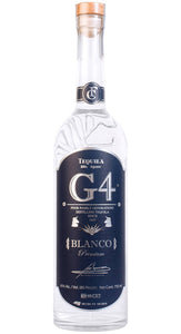 Tequila G4 Blanco 100% Agave - 750ml