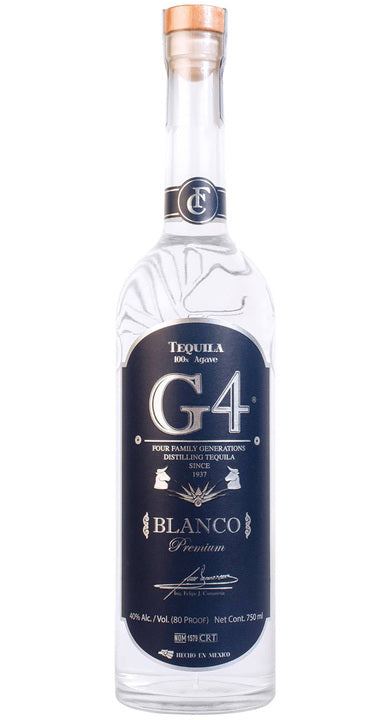 Tequila G4 Blanco 100% Agave - 750ml