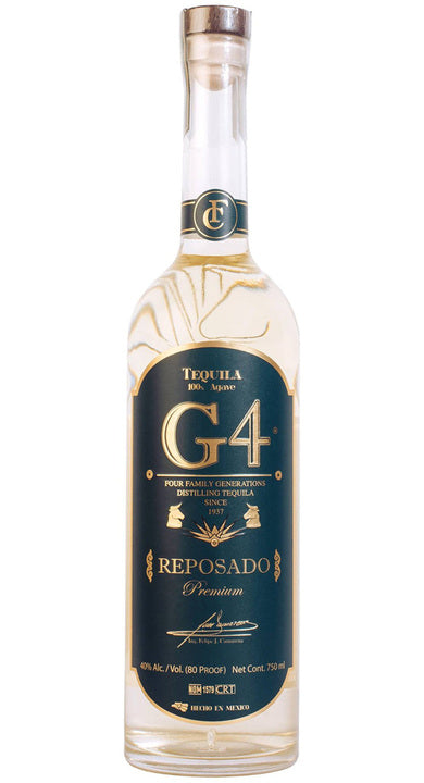 Tequila G4 Reposado 100% Agave- 750ml