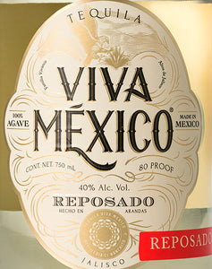 Tequila Viva México Reposado Ed Retro 100% Agave - 700ml