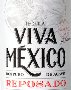 Tequila Viva México Reposado Ed Retro 100% Agave - 700ml